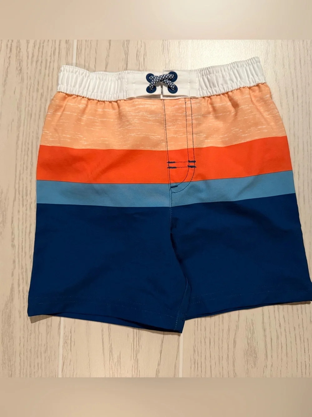 Wonder Nation Boys 3T Surf Rash Guard‎ Swim Set